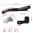 thumbnail image 2 of Black Throttle Cable Bracket LSA (For Lokar Throttle Cable) Main Billet Bracket, 2 of 12