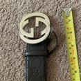 thumbnail image 4 of G1010 Authentic Gu-cci Belt dark brown size 36, 4 of 5