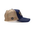 thumbnail image 3 of Knite Gorra Trucker Route 66 Wings Azul Marino y Beige con Malla Biker Hombre, 3 of 5