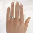 thumbnail image 5 of 2 Cts Round Moissanite Solitaire Engagement Ring for Women 18K White Gold Plated Bridal Wedding Ring 925 Sterling Silver Ring, Gift for Her, 5 of 5