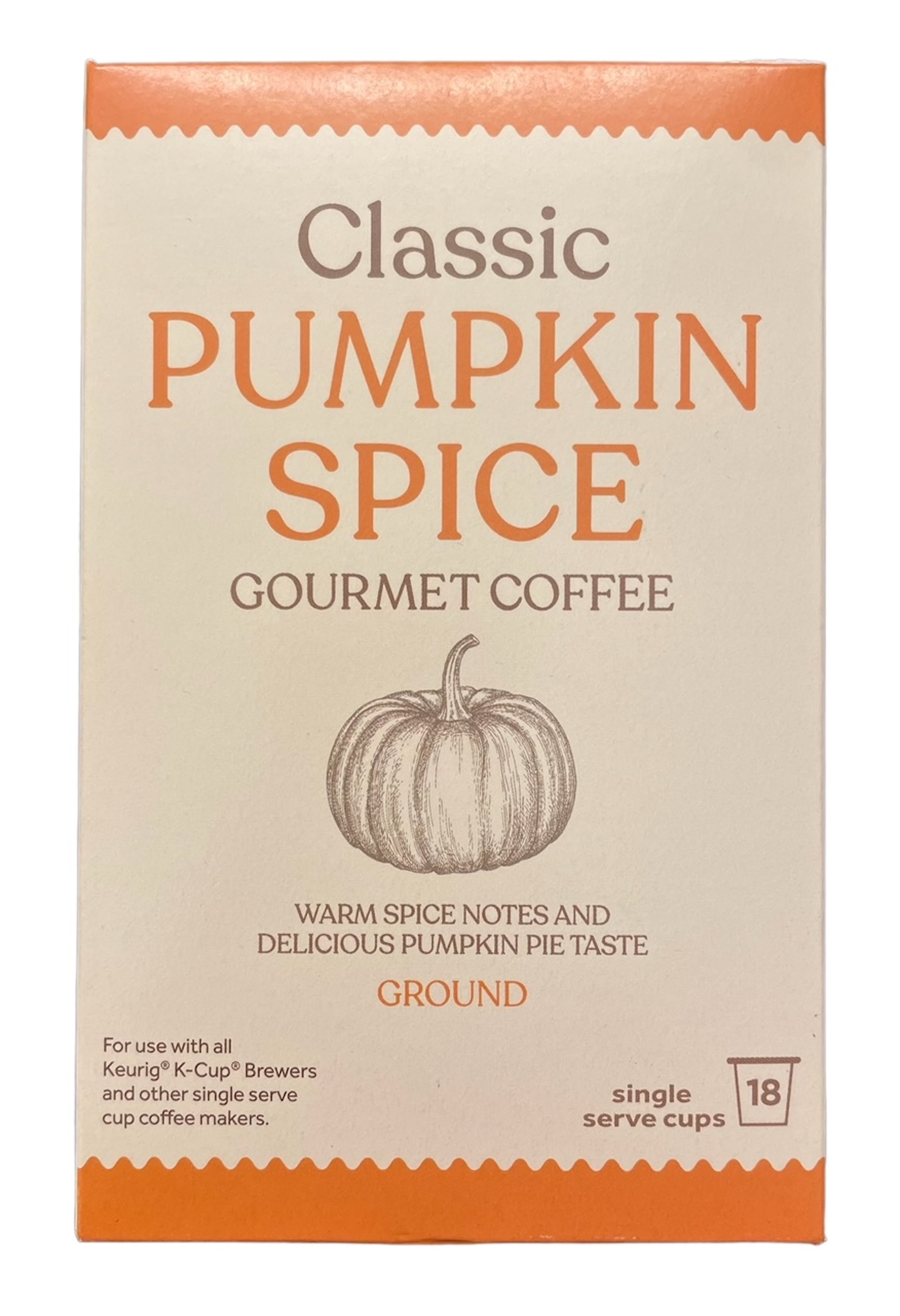 Grande Kaffe K Cups Coffee Pods Classic Pumpkin Spice Flavored