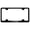 Black, variant on Ford F-150 Laser Etched Logo Wide Body License Plate Frame (Brushed Chrome)