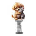 thumbnail image 1 of Adorable Cat Bobblehead Acrylic Figurine Desktop Decoration for Home Interior Enthusiasts, 1 of 2