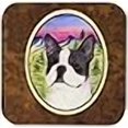 thumbnail image 3 of Carolines Treasures SS8339FC Boston Terrier Foam Coasters - Set Of 4- 3.5 x 3.5 In., 3 of 3