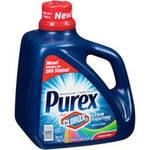 Purex Liquid Laundry Detergent plus Clorox 2, Original Fresh, 128 Fluid Ounces, 85 Loads