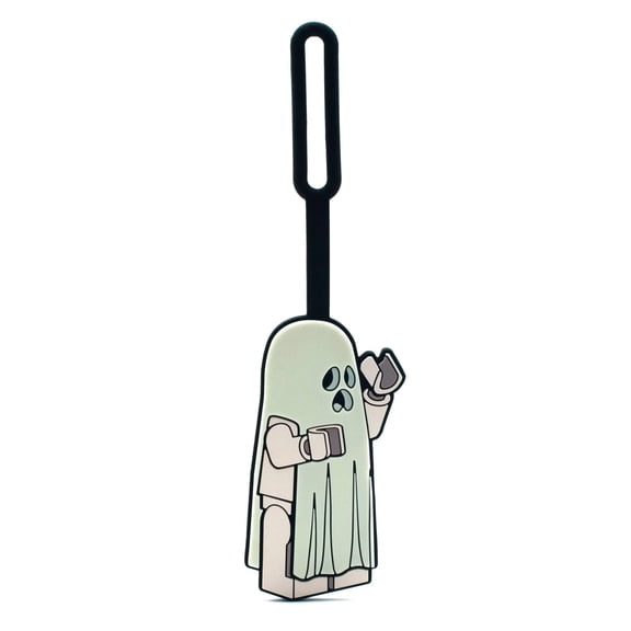 LEGO Minifigures Silicone Bag Tag - Ghost Glow in the Dark (53653)