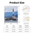 thumbnail image 2 of KLL Lighthouse On The Waters Print Canvas Wall Art, Canvas Painting Prints Canvas Art Wall Decor Home Decoration for Living Room Bedroom Office, 2 of 6