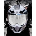 thumbnail image 2 of Casco de moto ILM MF509 Cyborg Grey integral DOT ECE, 2 of 6