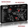 thumbnail image 3 of TekMat TEKR17HKUSP HK USP Cleaning Mat HK USP Parts Diagram 11" x 17", 3 of 5