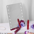 thumbnail image 4 of Sonew Miroir de Maquillage à Écran Tactile 16 LED, à Intensité Réglable, Miroir de Table Éclairé pour Coiffeuse, Miroir Cosmétique à LED, Miroir de Maquillage, 4 of 11