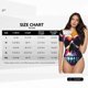 thumbnail image 5 of Fotbe Colorful Skull Body de Mujer con Cuello Redondo y Mangas Cortas, Sin Mangas Ajustado, Suave, Cómodo y Básico-Medium, 5 of 7