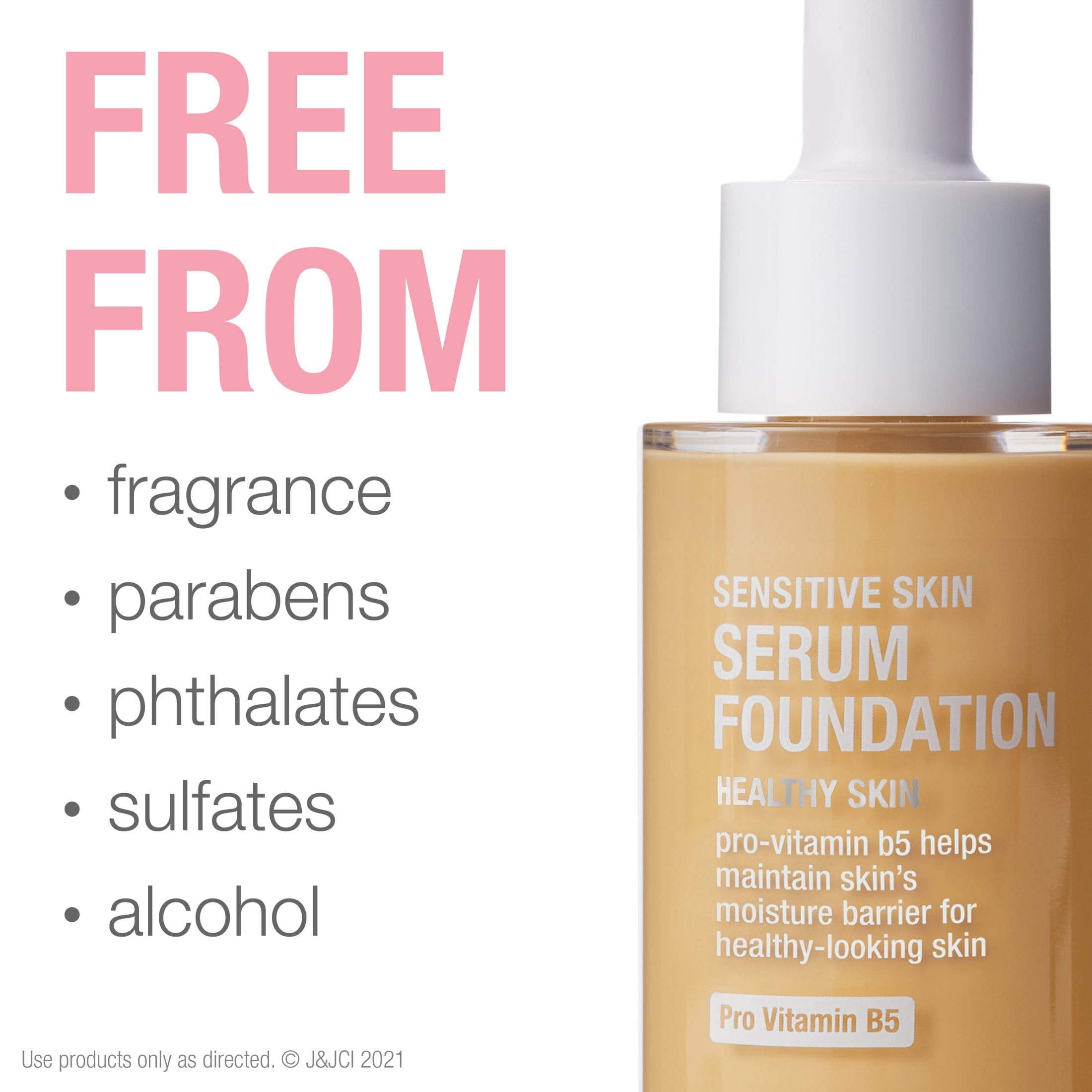 Neutrogena Sensitive Skin Serum Foundation, Medium 03, 1 oz