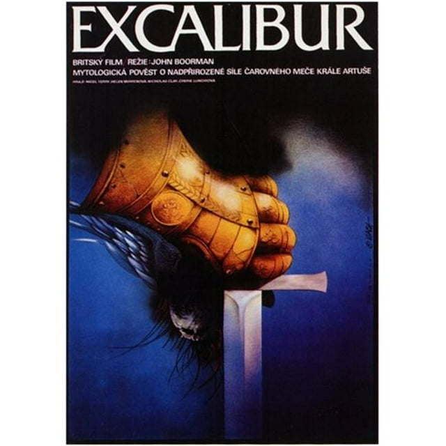 Posterazzi MOV198609 Affiche de Film Excalibur - 11 x 17 Po