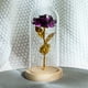 thumbnail image 4 of Eternal Rose Flower Rose Glass Dome Lámpara Led Decoración Para El Hogar Boda Navidad Día De San Valentín Methold HA027172-01, 4 of 5