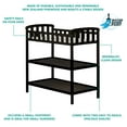 Dream On Me Emily Changing Table, Black