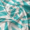 thumbnail image 5 of Ambesonne Turquoise Window Valance, Bird Feathers Design, 54" X 18", Turquoise White Beige, 5 of 5