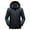 Gray, variant on Leesechin Men Puffer Jacket Detachable Cap, Dirt-proof, Wind-proof, Tear-resistant Zipper Casual Warm Jacket