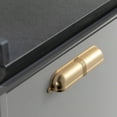 thumbnail image 4 of Goo-Ki 5''(128 MM) Hole Centers Champagne Bronze Cabinet Handles, Luxury Zinc Alloy Cabinet Cup Pulls for Dresser,Drawer,and Cupboard, 6 Pack, 4 of 7
