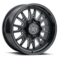 20x9 Method MR802 Raised Double Black Milled Wheel 8x170 (0mm)