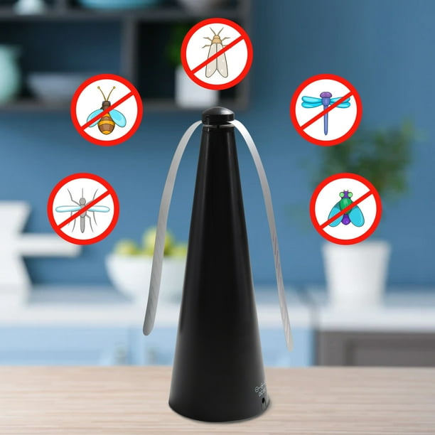 DOTSOG Fly Repellent Fan Keep Flies and Bugs Away from Your Food Enjoy Outdoor Meal (Black DOTSOG Fly Repellent Fan Keep Flies and Bugs Away from Your Food Enjoy Outdoor Meal (Black