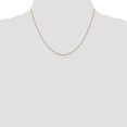 thumbnail image 2 of 14k Yellow Gold .80 mm Diamond Cut Cable Chain, 2 of 5