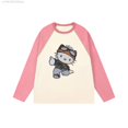 thumbnail image 5 of Camiseta de manga larga con diseño divertido de Sanrio Hello Kitty Hip Hop Splicing, ropa de calle para mujer, top de dibujos animados, tendencia gótica, tops emo Y 2k, 5 of 5