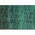 thumbnail image 1 of Ahgly Company Machine Washable Indoor Rectangle Abstract Turquoise Blue Modern Area Rugs, 5' x 8', 1 of 4