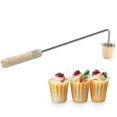 thumbnail image 2 of Malaysian Pie Tee Maker Egg Tart Mould 6 Hole Carbon Steel Baking Pan For Kitchen, 2 of 5