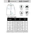 thumbnail image 4 of Little Donkey Andy Women's 10 Inch Bermuda Lightweight Quick Dry Shorts Stretch Golf Hiking Travel Carbon Heather XL, 4 of 6