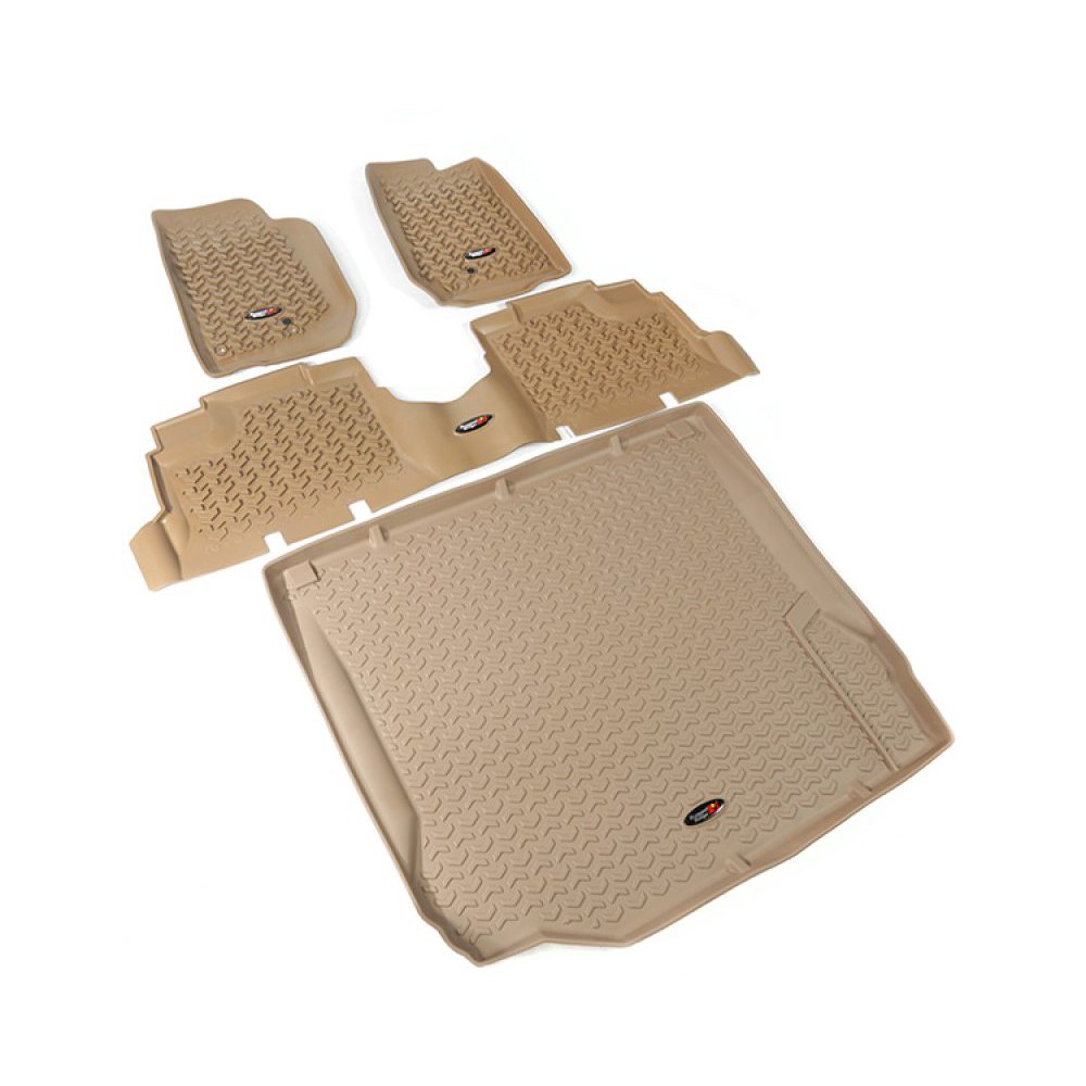 Rugged Ridge 13988.01 Floor Mats For Jeep Wrangler (JK)
