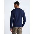 thumbnail image 3 of Free Assembly Men's Graphic Cotton Sweatshirt with Long Sleeves, Sizes S-3XL, 3 of 7