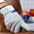 thumbnail image 3 of 3 Juego de 5 Guantes de Alambre A Prueba de Cocina Carpintería Vaso A Prueba de Corte Guantes Resistentes A las Puñaladas M, 3 of 5