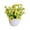 Yellow, variant on Zhaomeidaxi Artificial Potted Plants Bathroom Home Office Decor Mini Fake Chrysanthemum Plants for Desk Decoration