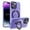 Lightpurple, variant on iPhone 14 Pro Max Rugged Case Magnetic, Compatible with Magsafe & Accessories Invisible Stand Heavy Duty Protective Shockproof Anti-Scratch Bumper Phone Case for Apple iPhone 14 Pro Max, Lightpurple