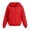 Red#girls solid color hooded sweatshirt, variant on lcziwo Girl Windbreaker Jacket with Hood Long Lightweight Waterproof Pockets Raincoat Button Down Zip Up Drawstring Jackets Light Blue,130