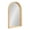 Natural, variant on Kate and Laurel Hutton Farmhouse Wood Arched Mirror, 20 x 30, Gray, Decorative Modern Large Arch Mirror with Deep Profile and Graywash Finish for Wall