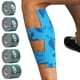 thumbnail image 5 of Greeniant Cinta muscular Deporte elástico Vendaje muscular Gimnasio Fitness Recuperación Correa articular, Verde oscuro, 5 cm x 5 m Type3 NO3, 5 of 6