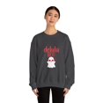 thumbnail image 4 of Delulu Boo Unisex Heavy Blend™ Crewneck Sweatshirt, 4 of 4