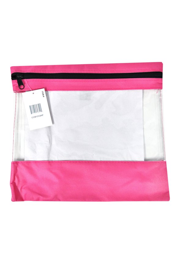 Craft Caddy Bag 13 Inch By 12 Inch Hot Pink