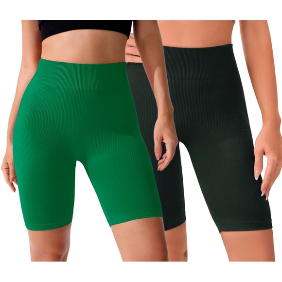 Pack De 2 Shorts Biker Dama Texturizado Bermuda Mujer Chores