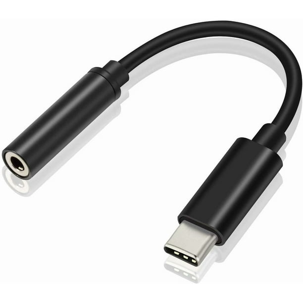 USBC to 3.5 mm Headphone Jack Adapter to 3.5mm Aux Audio Dongle Jack Cable Type C to AUX