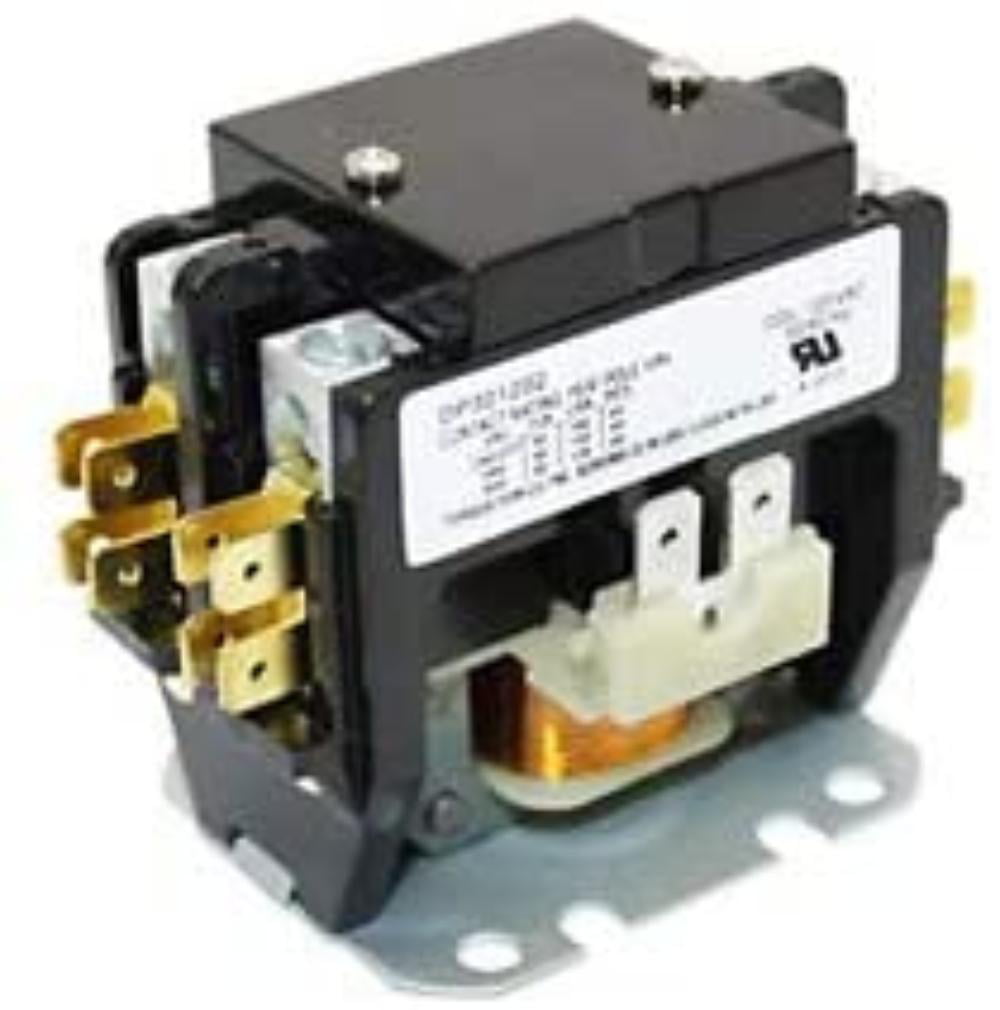 A/C Refrigeration Definite Purpose Contactor 40AMP/3Pole/120Volt New Heat Pump 