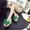 Green, variant on BONIXOOM Womens Sandals Comfortable Clearance Slip-On Platform V-Day Casual Summer Shoes For Women Black Size 6