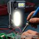 thumbnail image 3 of Rechargeable Mini Light with Magnets Digital Power Display Rechargeable Flash Light for Work Repair, 3 of 5