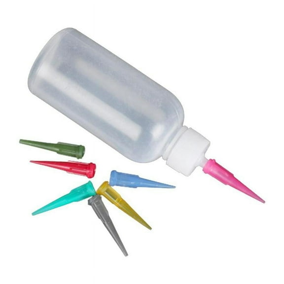 Plastic Squeeze Bottle Condiment Dispenser Sauce Vinegar Kitchen Oil G2N2