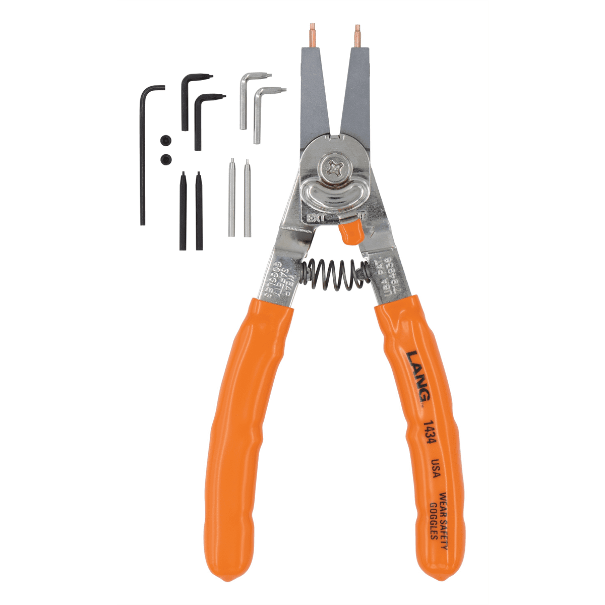 Lang Tools (Kastar) 1465 - 3-PC. Quick Switch Retaining Ring Pliers Set
