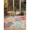 thumbnail image 2 of United Weavers Modern Textures Sea Garden Multi Oversize Rug 7'10" X 10'6", 2 of 5