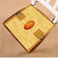 thumbnail image 1 of EREHome Coussin de Siège Terrain de basketball au Centre 18x18 Pouces, 1 of 1
