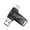 Black, variant on Dual USB Flash Drive,2TType-C Thumb Drive External Data Storage USB3.0 Memory Stick for Smartphone,Tablet, PC, Mac,Computer-Tersanhong