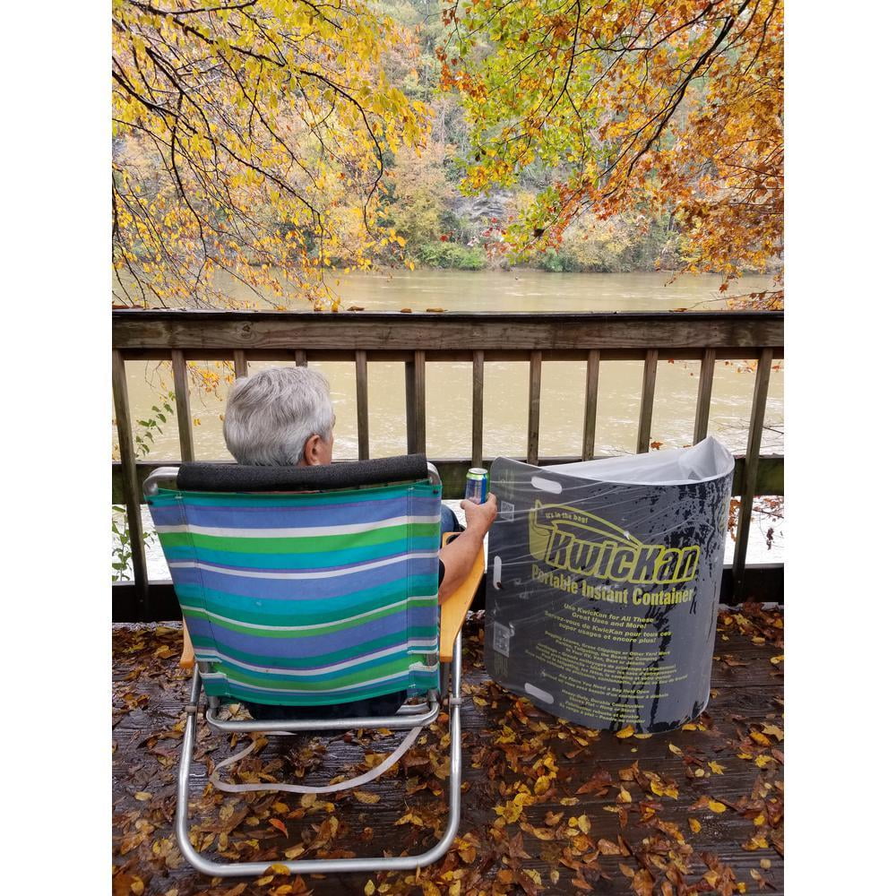 Kwickan KC100IS Portable Instant Container, 30 to 50 gallon Black/Yellow